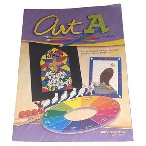 A Beka Art Book for Homeschool Art Series Faith Based
